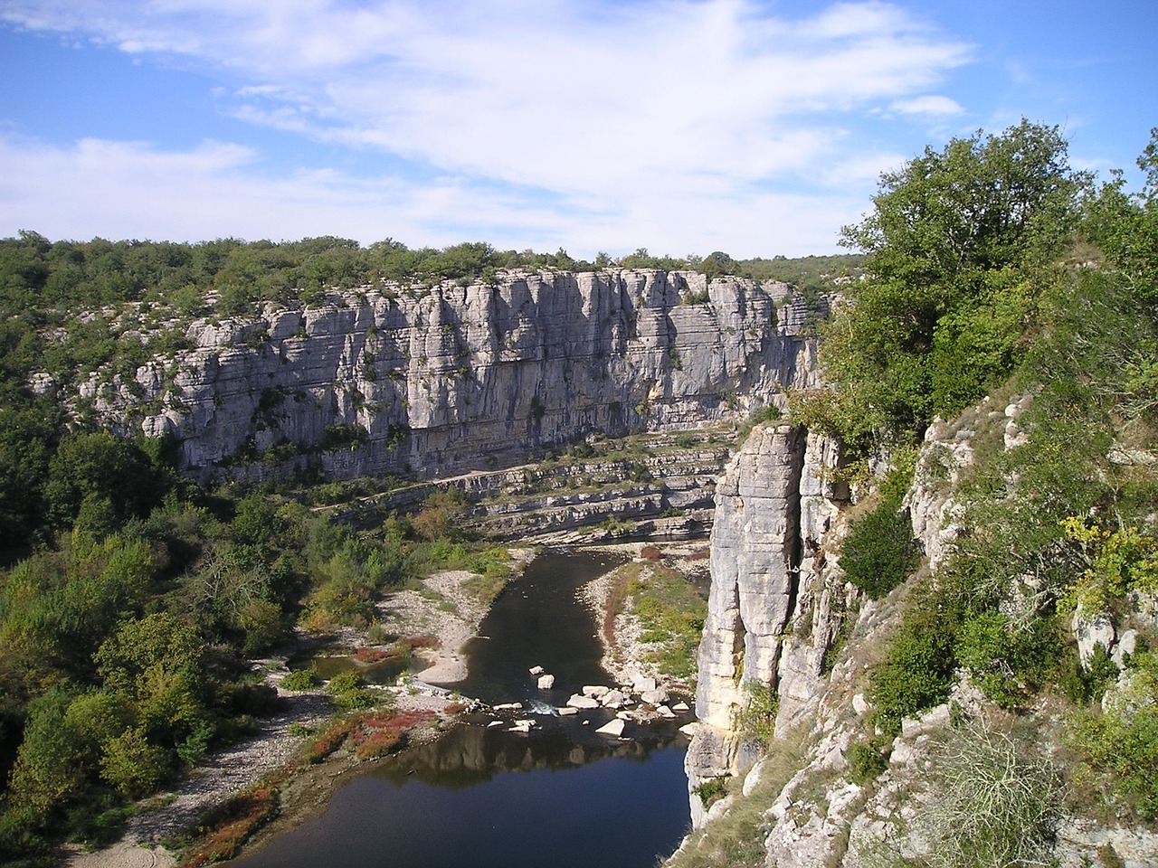 falaises abruptes