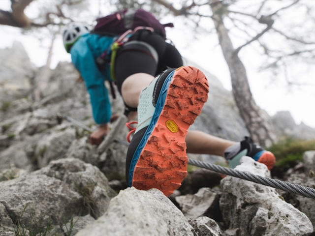 Chaussures via ferrata